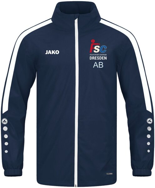 FSC Regenjacke Kinder - marine 152 ja